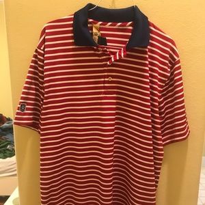 Brooks Brothers striped polo